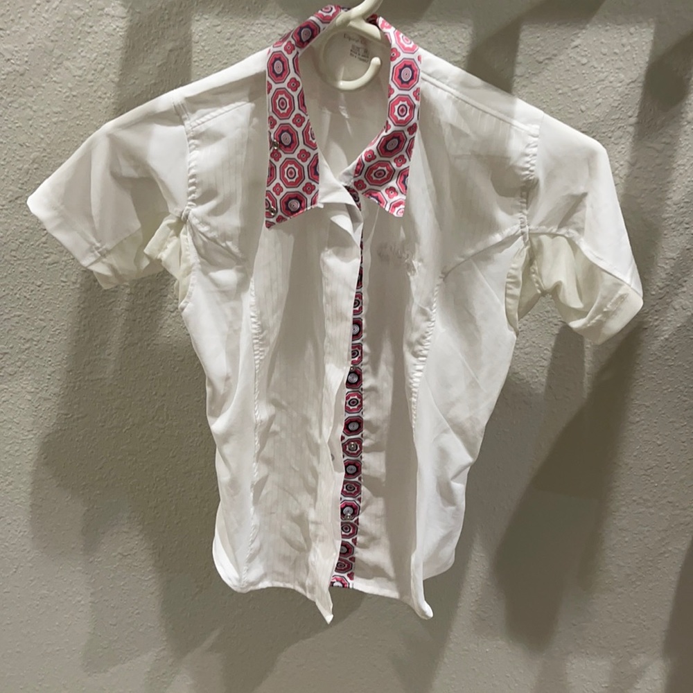 Equine Couture girls show shirt size 8